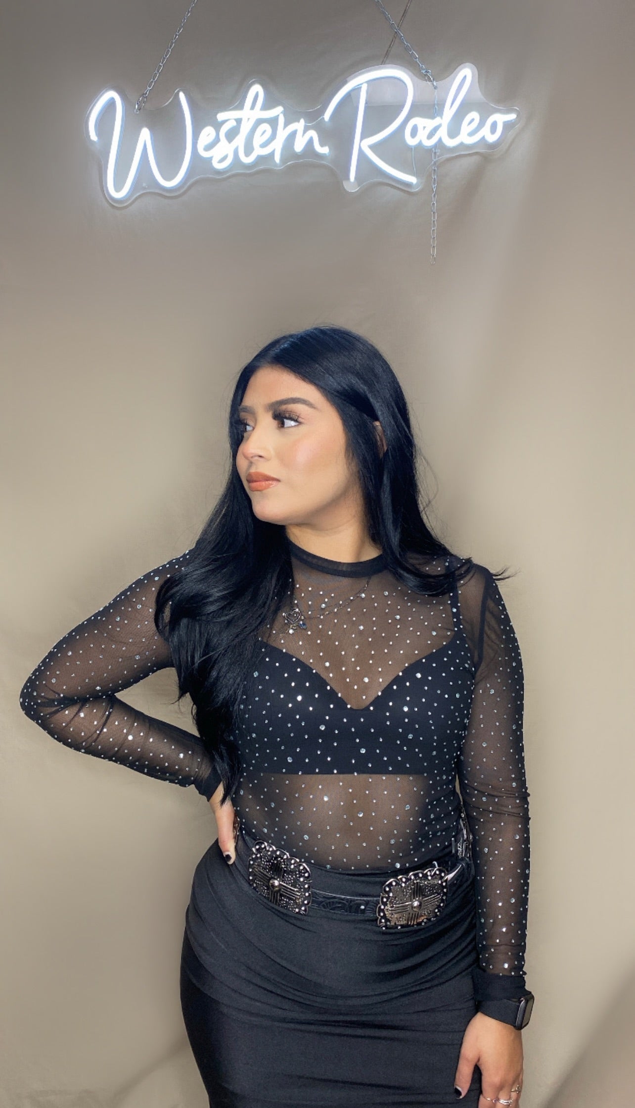 Diamond black top