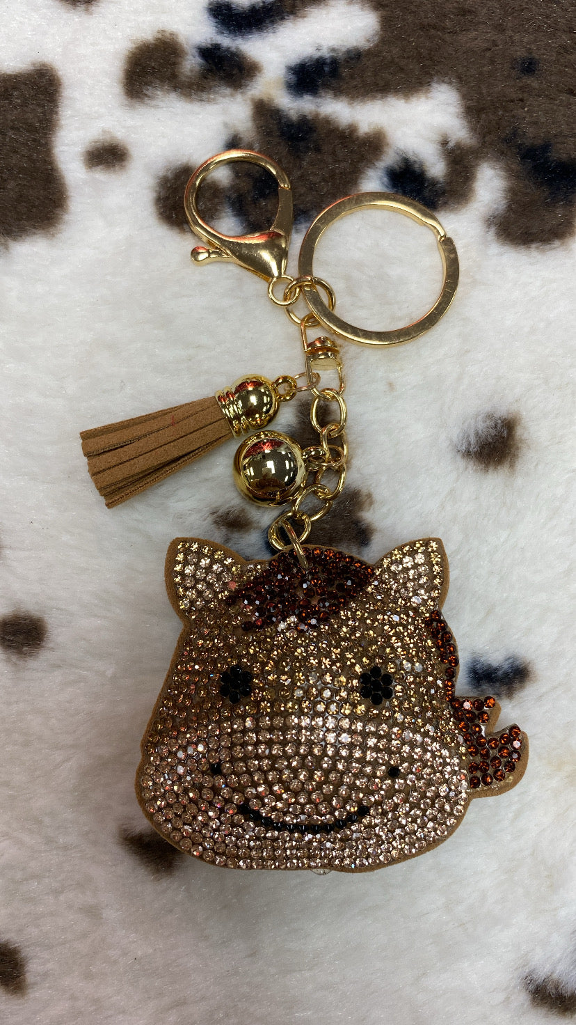 Horse keychain