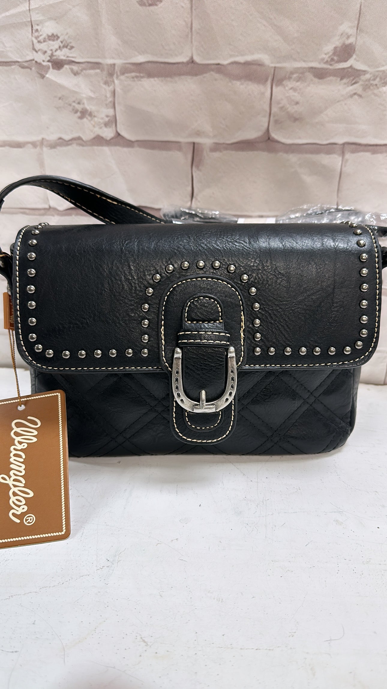 ★MIM the wardrobe★ Lato Western Belted Cross Bag M233BB1BK MIMTHEWARDROBE LATO WESTERN BELTED CROSS BAG MY999 (MIM the