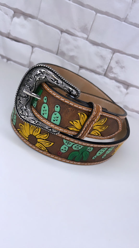Belt tooled #6