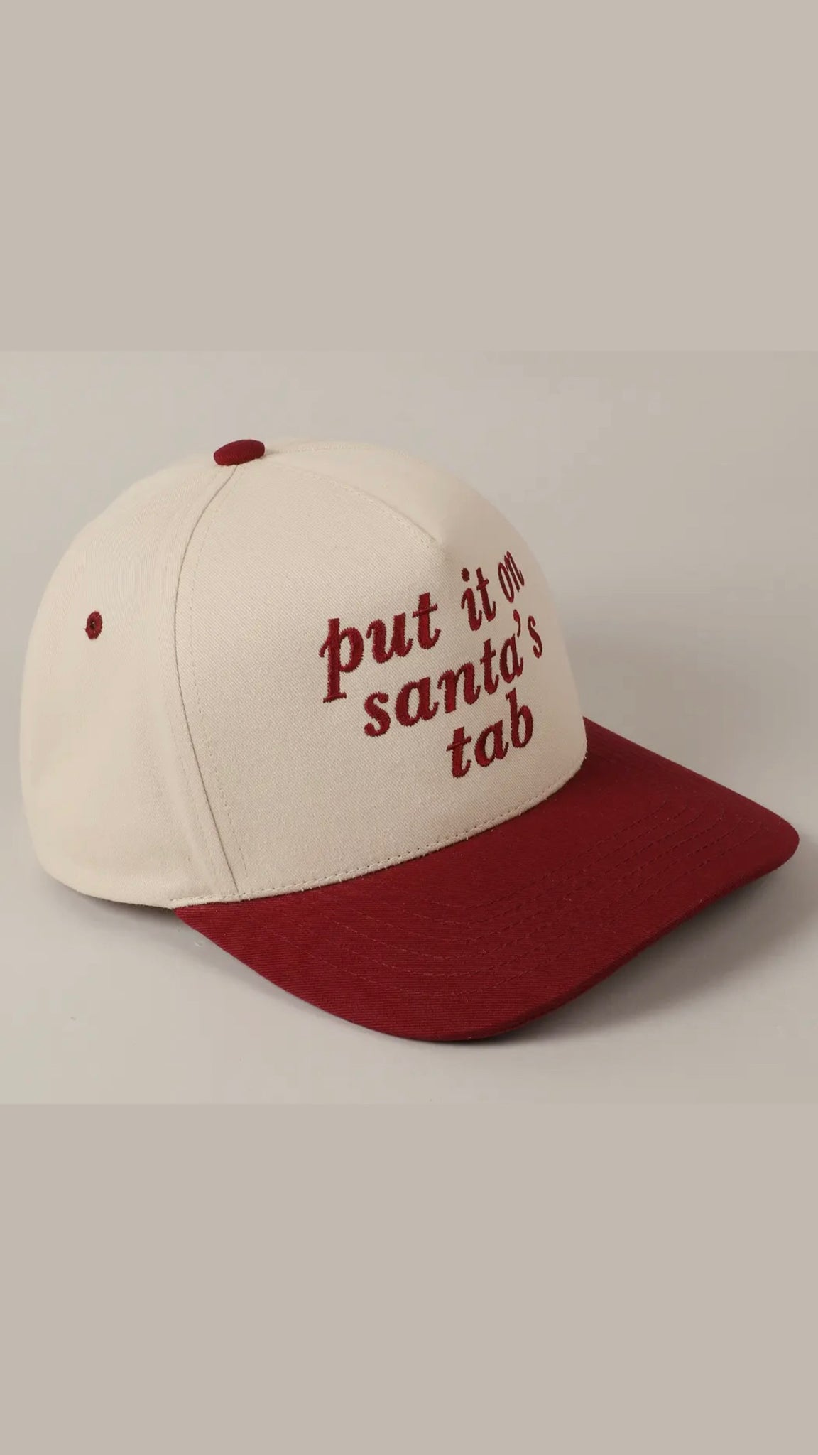 Santas tan cap