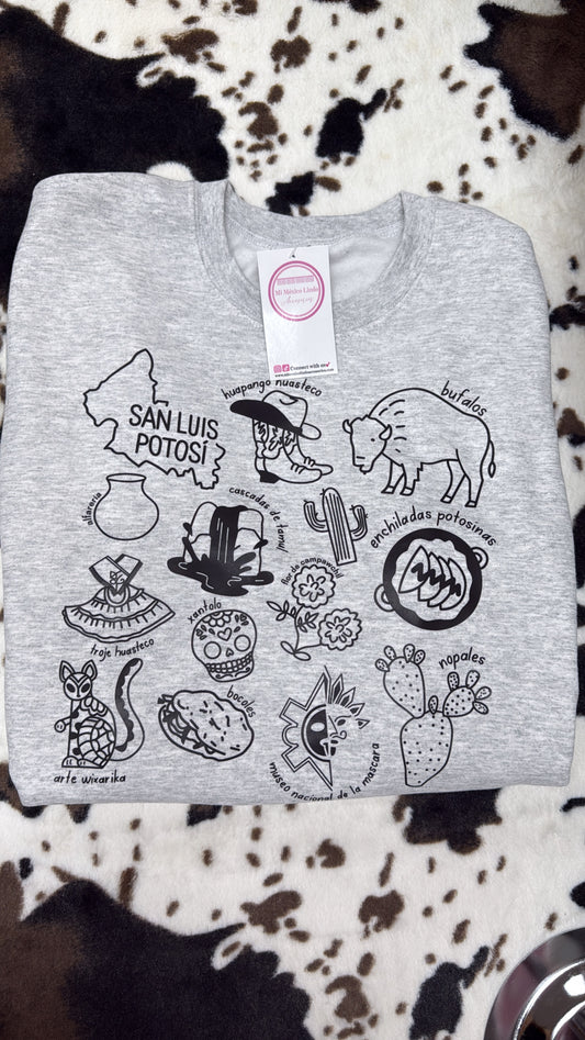 San Luis Potosí crewneck