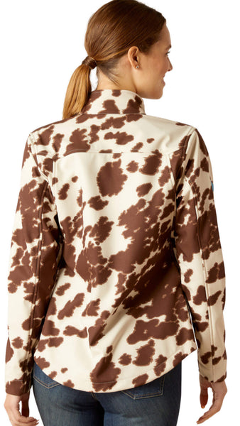 Ariat cowprint jacket