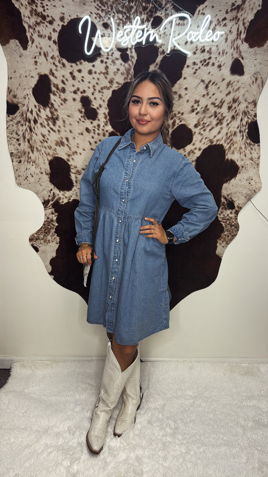 Denim Dress