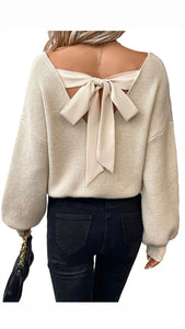 Women’s bow sweater