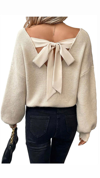 Women’s bow sweater