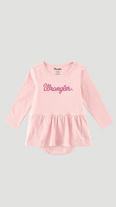 Baby girl bodysuit blush