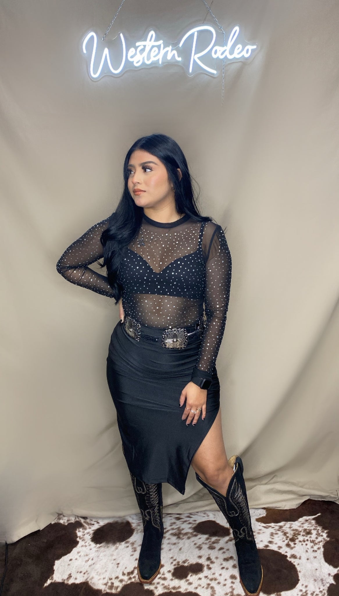 Diamond black top