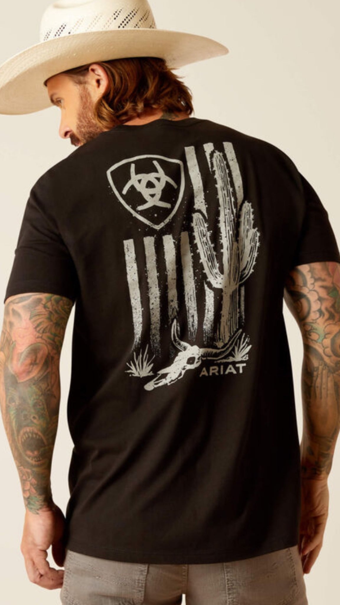 Ariat Cactus Flag TShirt