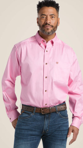 Ariat men’s pink shirt