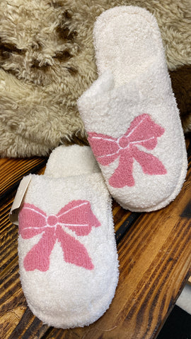 Slippers bow