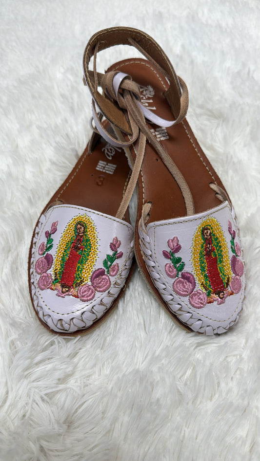 Virgencita huaraches