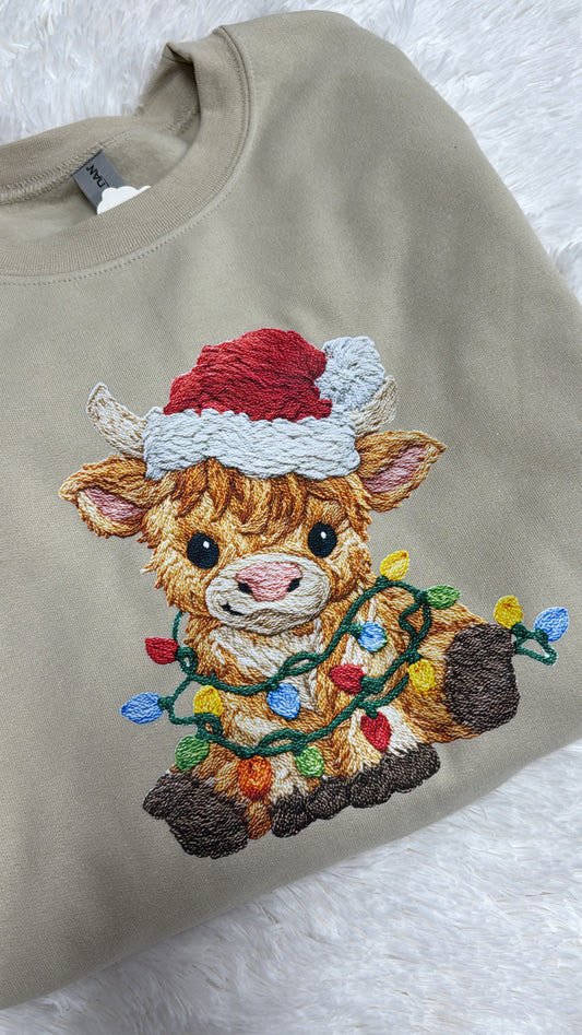 Cute cow crewneck