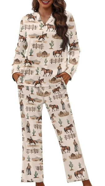 Women’s pijamas horses