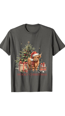 Unisex Tshirt mooey Christmas