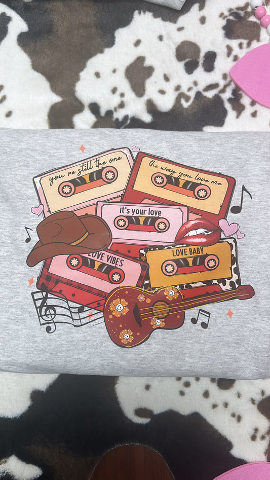 Guitar Longsleeve/crewneck