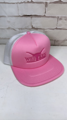 Pink/pink wr hat