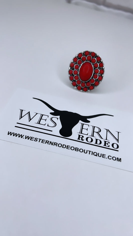 Ring Alisa red