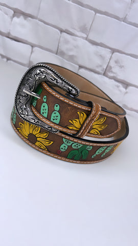 Belt tooled #6