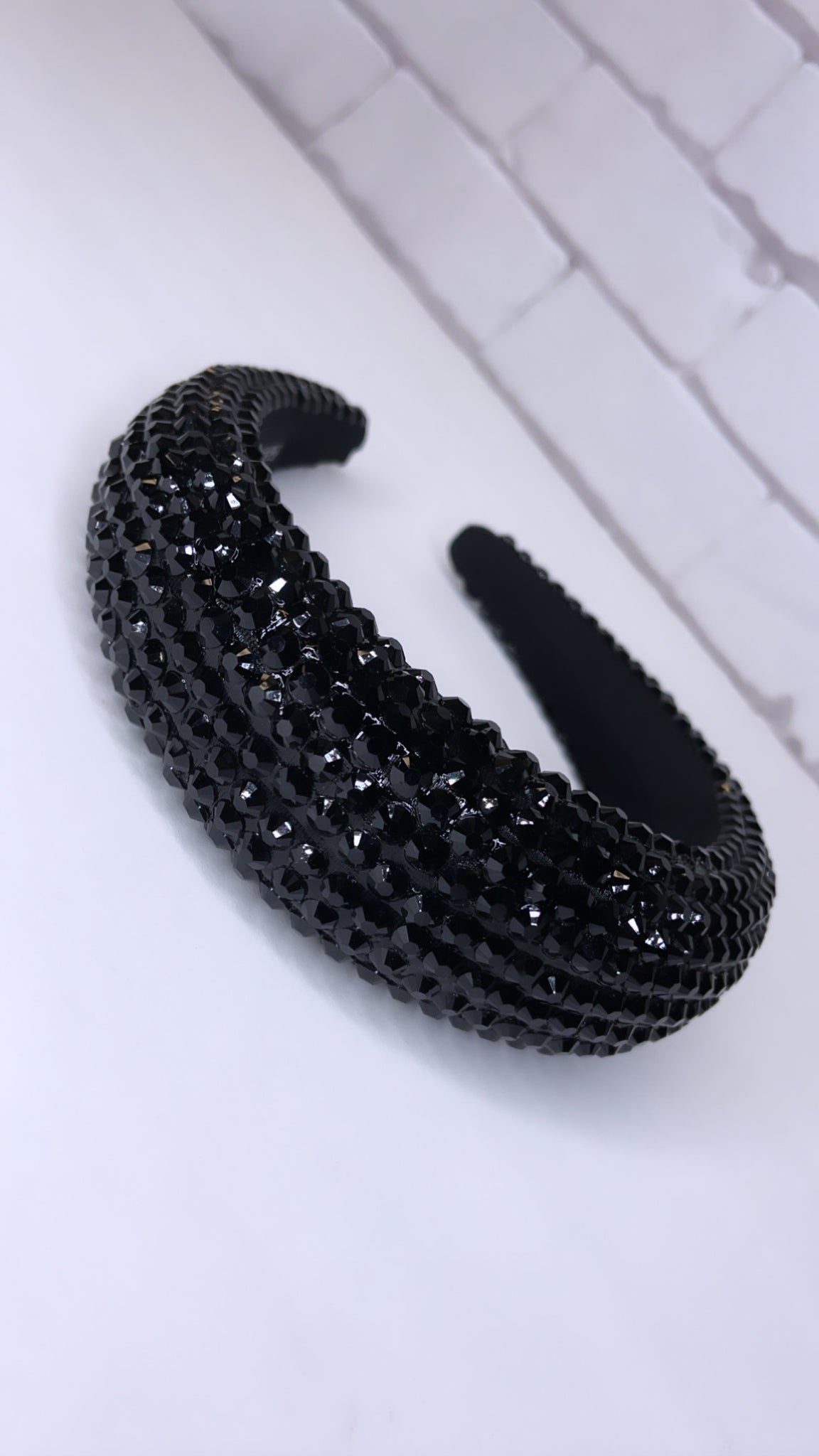 Headband sparkle black