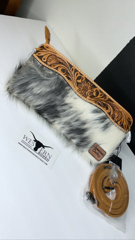 Cowhide crossbody #1