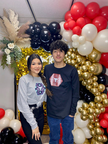 Unisex black logo Aztec