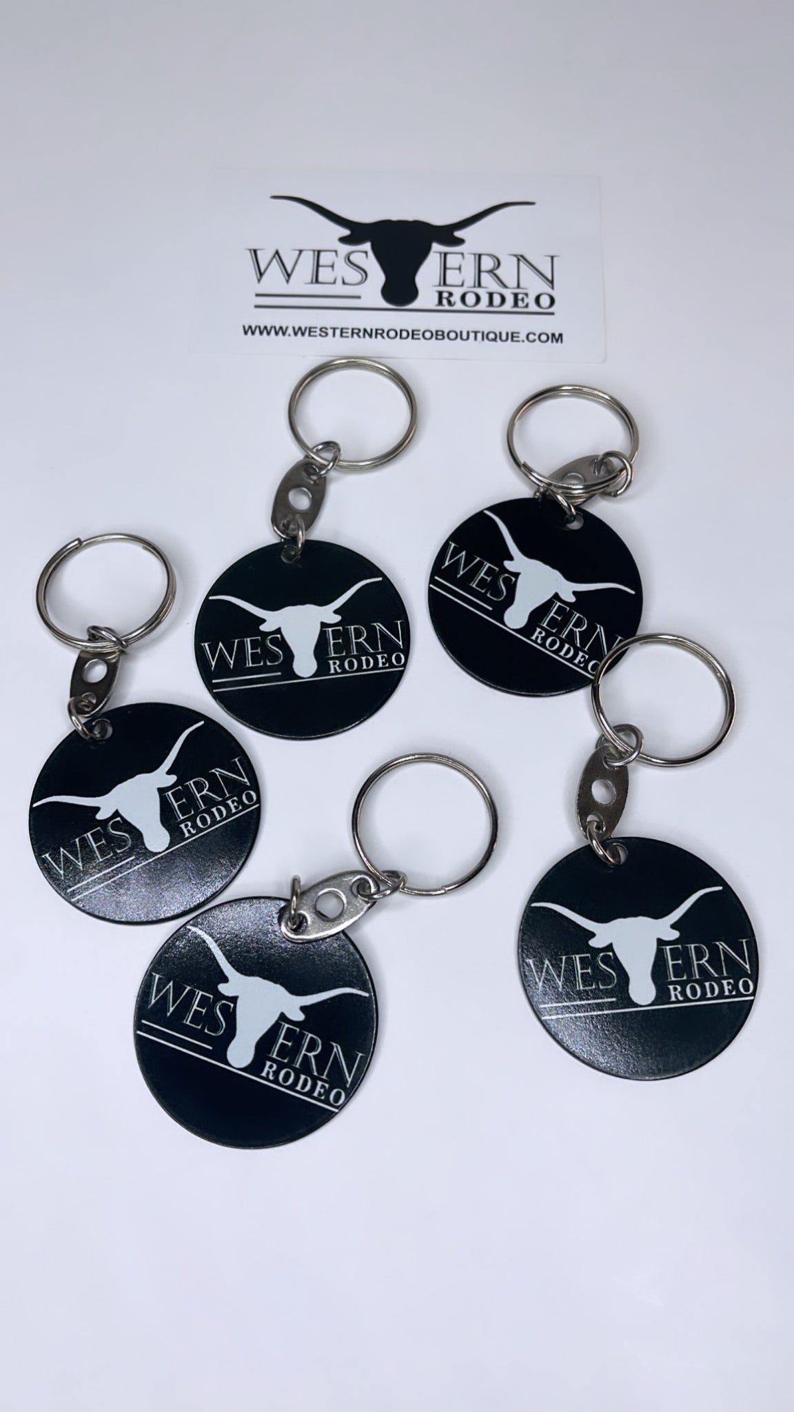 Keychain western rodeo